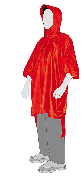 Пончо Tatonka Poncho 1 (; XS-S; red)